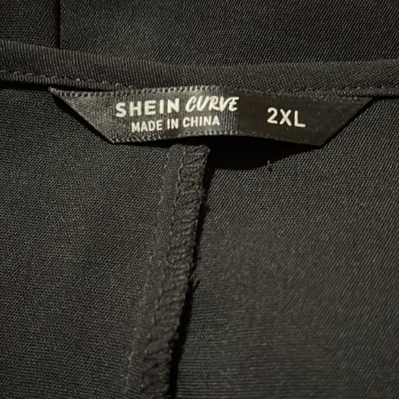 Shein Curve asymmetrical dress, size 2X - Picture 7 of 7